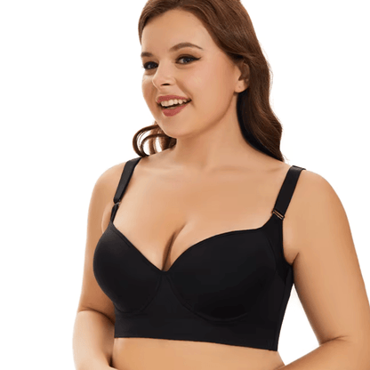 Sutiã Push Up de Alta Sustentação, sutiã reforçado, sutia firmeza, sutia sustentação com alça, sutia plus size