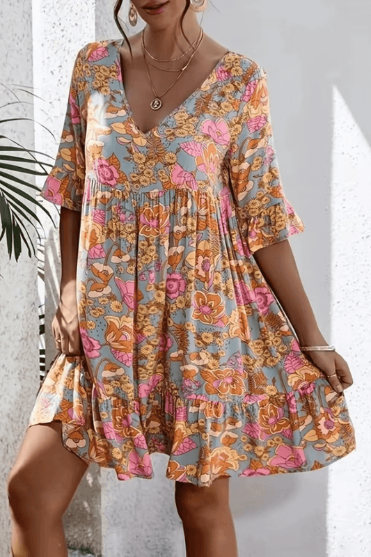 vestido verao, vestido soltinho, vestido floral, vestido verao 2023, vestido calor, vestido solto, vestidos, vestido floral, vestido evase, vestido balone, vestidos baliloves