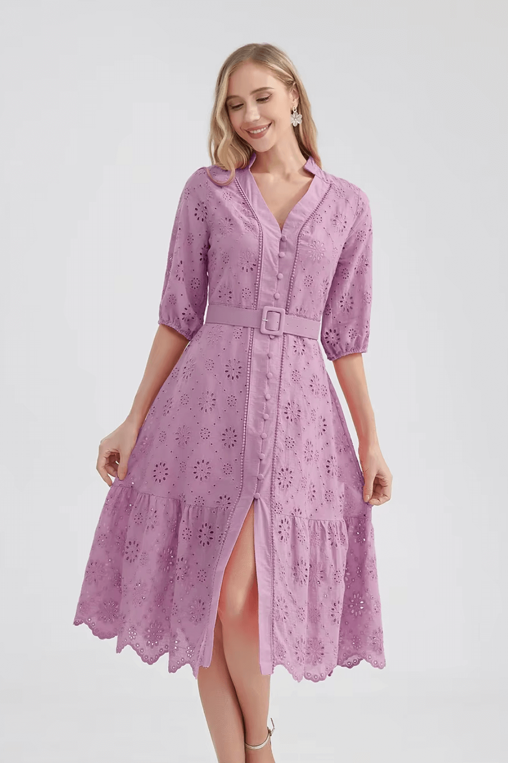 Vestido Laise Midi - Laura