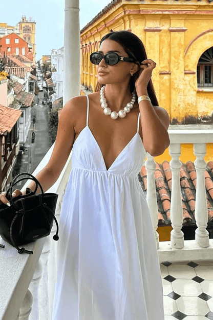 vestido classico, vestido longo, vestido branco, vestido longo branco, vestido branco, vestido reveillon, vestido logo soltinho, vestido soltinho,vestido baliloves
