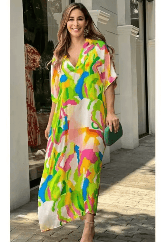 vestido longo, vestido longo floral, vestidos longos, vestidos com elastico, vestido solto, vestido longo evase, vestido floral, vestido acinturado, vestido elegante, vestido longo fresco, vestido longo
