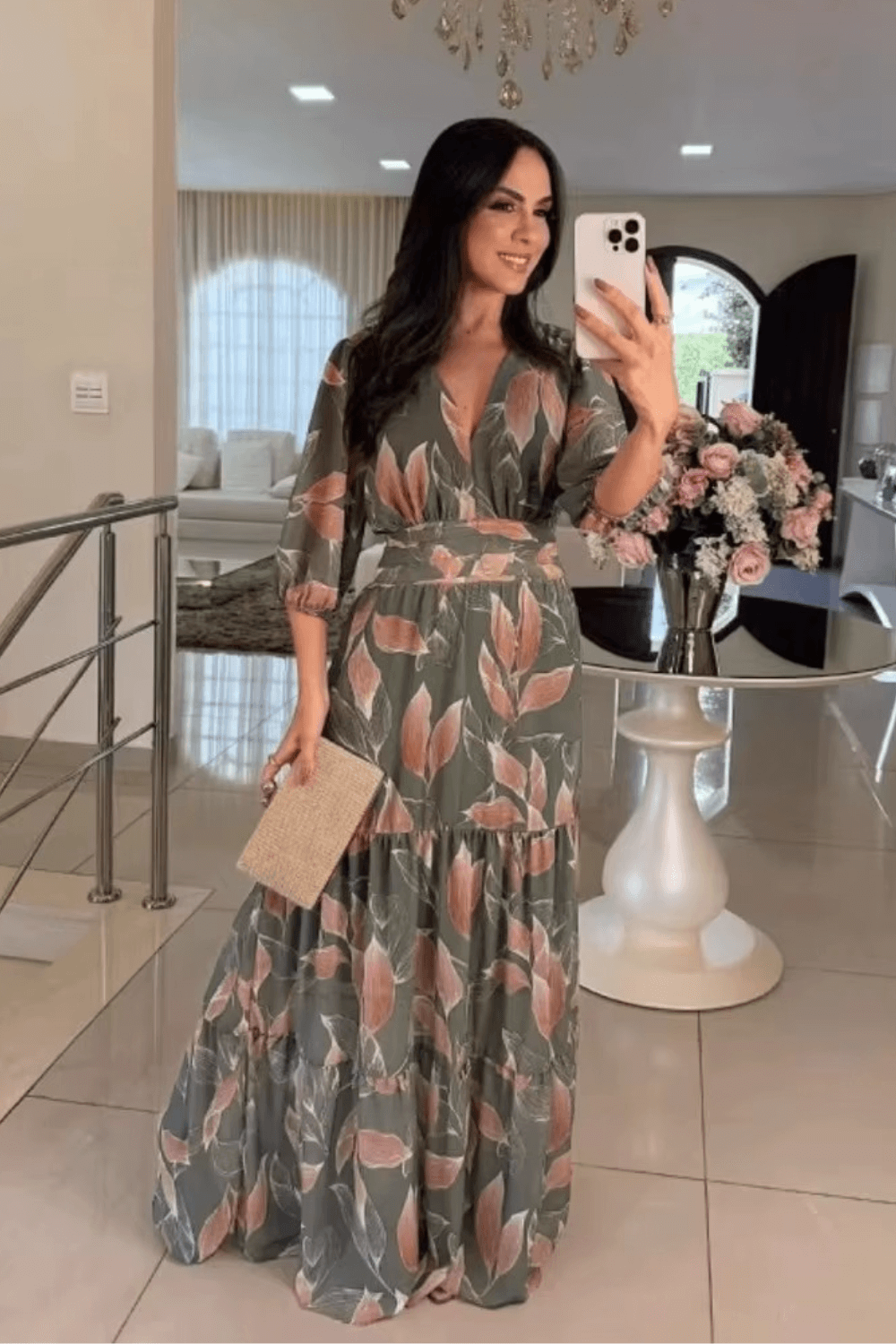 vestido longo casual, vestido longo, vestido com manga, vestido laranja, vestido longo preto, vestido, inverno, vestido manga longa, vestido malha, vestido elegante, vestido maxi, vestido de inverno, vestido longo malha