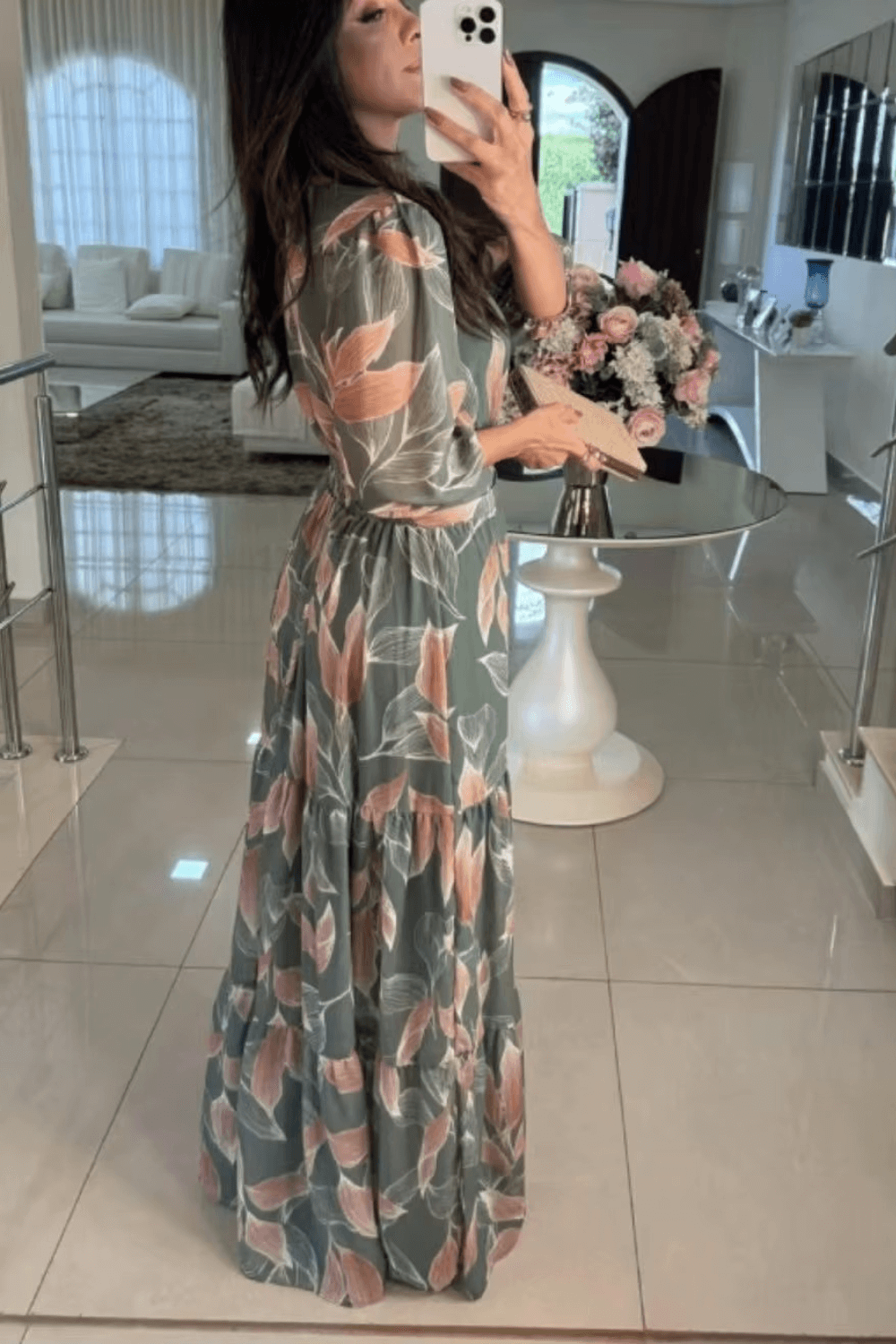vestido longo casual, vestido longo, vestido com manga, vestido laranja, vestido longo preto, vestido, inverno, vestido manga longa, vestido malha, vestido elegante, vestido maxi, vestido de inverno, vestido longo malha