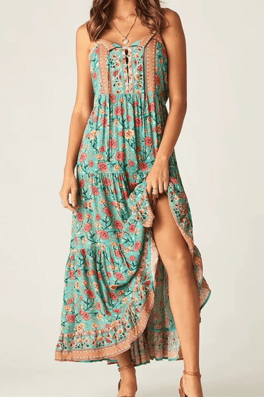 vestido longo, vestido longo floral, vestidos longos, vestidos com elastico, vestido solto, vestido longo evase, vestido floral, vestido acinturado, vestido elegante, vestido longo fresco, vestido longo