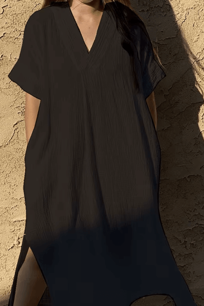 vestido para senhora de 60 anos, vestido para senhora, vestido longo verde, vestido longo simples, vestido longo plus size, vestido longo casual