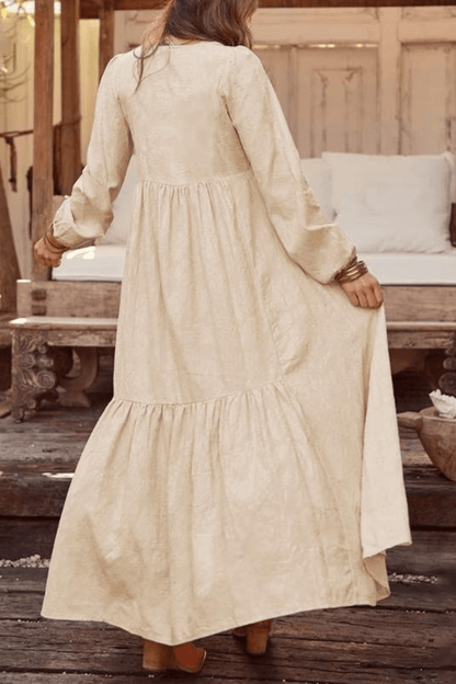 Vestido longo de inverno, vestido manga longa, vestido lingo , vestido longo soltinho, vestido longo manga longa, vestido boemio inverno, vestido boho, vestido solto, vestido babado inverno, baliloves