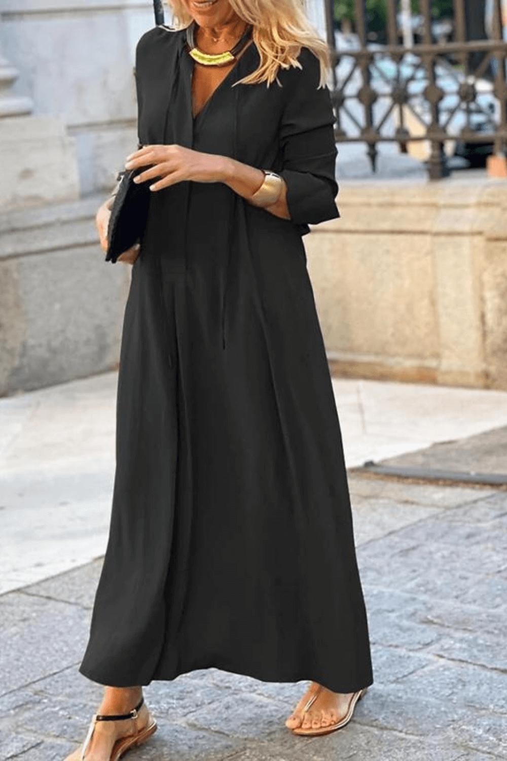 vestido lingo casual, vestido longo, vestido com manga, vestido laranja, vestido longo preto, vestido, inverno, vestido manga longa, vestido malha, vestido elegante, vestido maxi, vestido de inverno, vestido longo malha