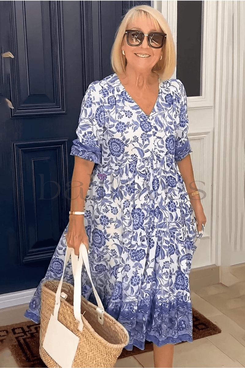 Vestido Estampado Madam Brunet