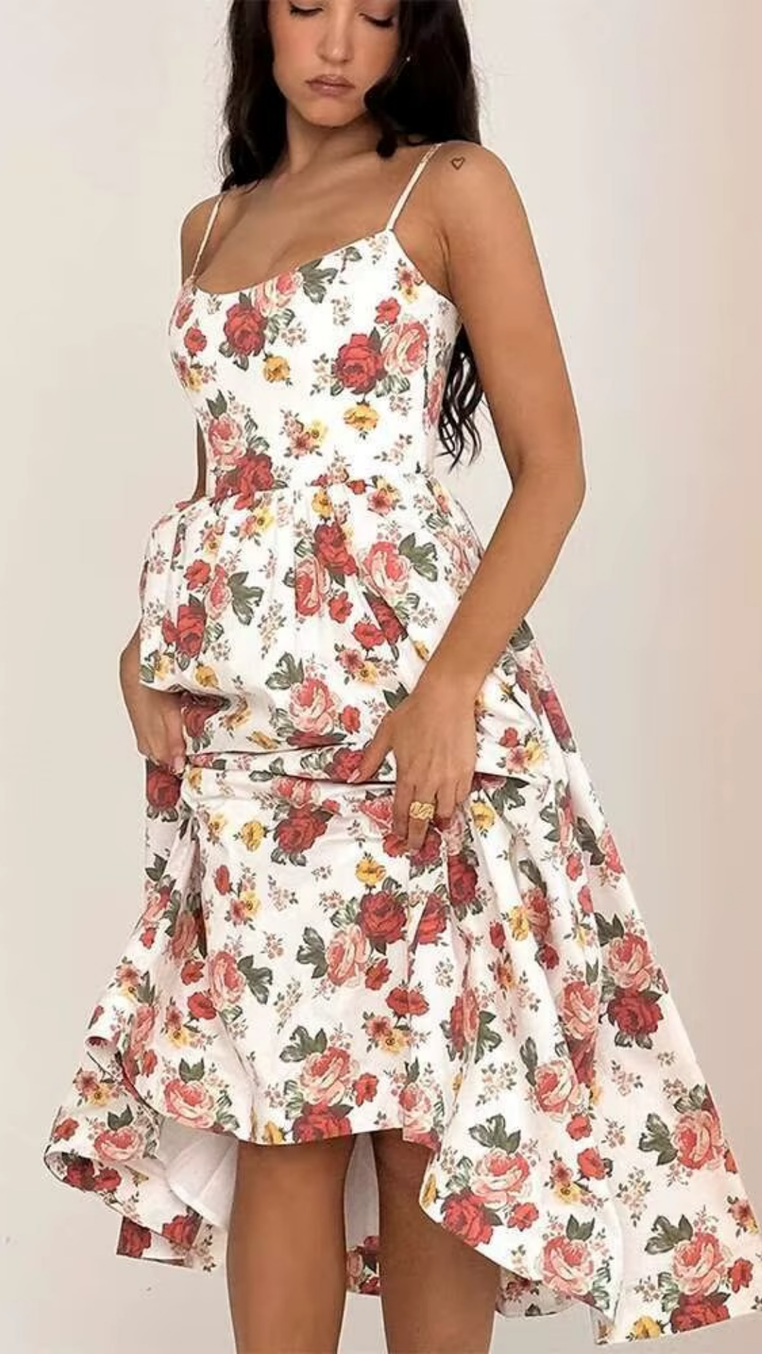 Vestido Midi Floral Helena