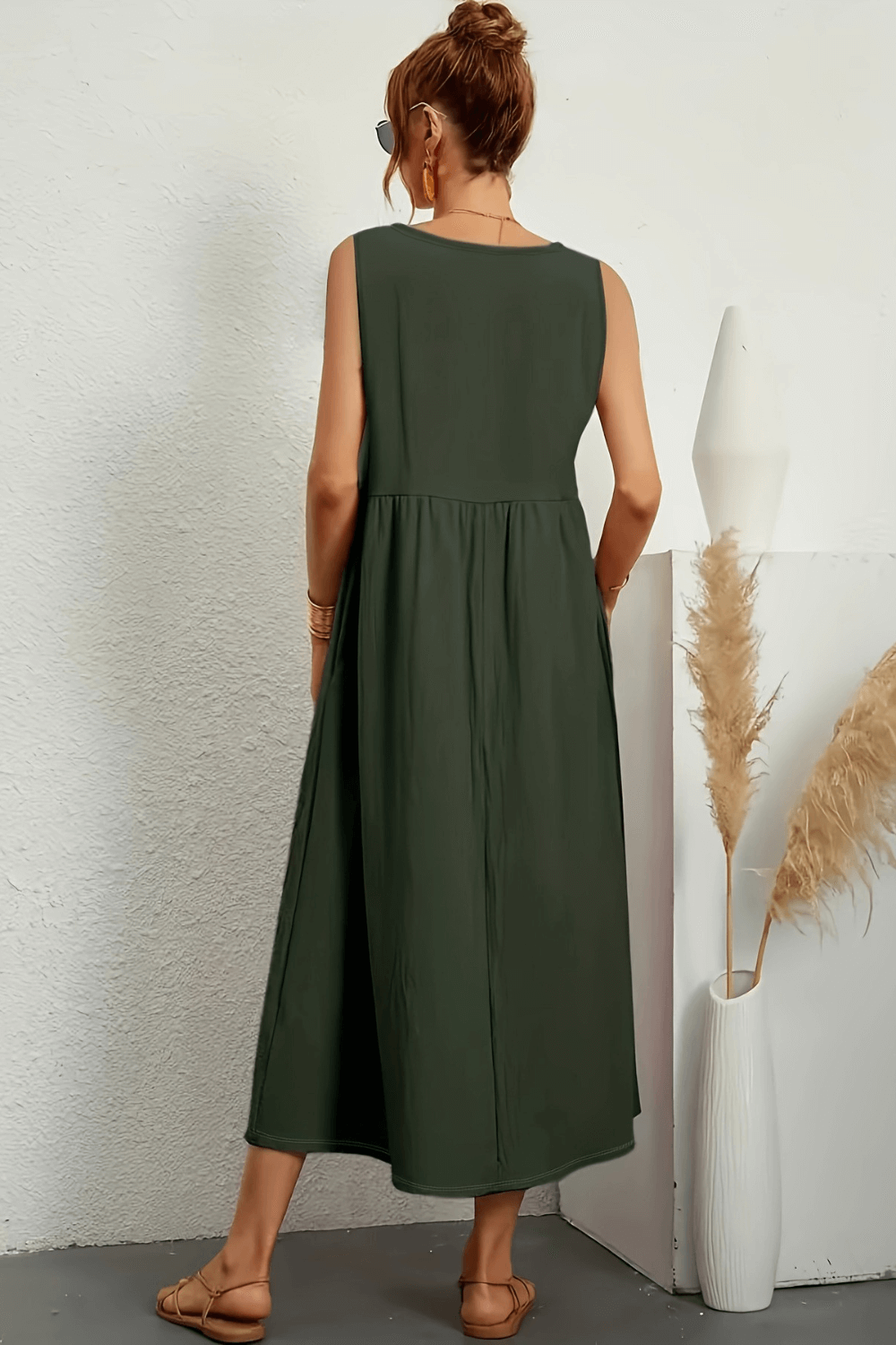 vestido soltinho, vestido midi, vestido isenhora, vestido folgadinho, vestido com bolso, vestido vintage, vestido classico., vestidos baliloves