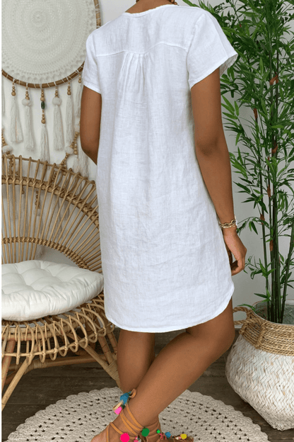 vestido curto, vestido curto soltinho, vestidos, vestido boemio, vestido tipo camisetao, vestido camisetao, vestido baliloves