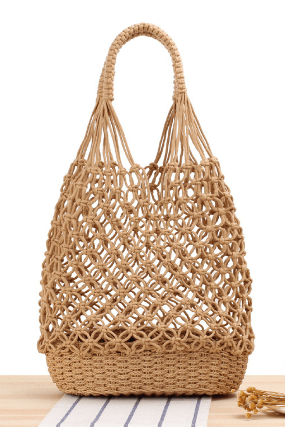 Bolsa de Crochê de Praia Charmonitá
