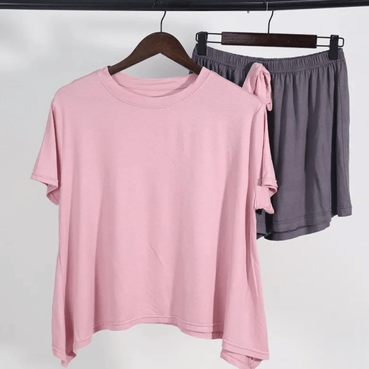 pijama feminino, conjunto pijama feminino, pijama feminino com short, pijama de calor