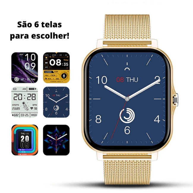 Relógio Inteligente Digital Feminino